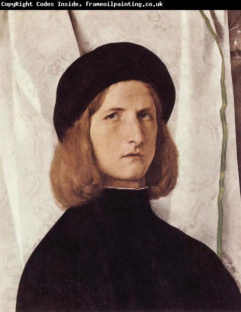 Lorenzo Lotto Portrait of a Young Man